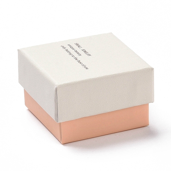PandaHall Rectangle Cardboard Ring Boxes, with Black Sponge inside, Pink, 5x5x3.25cm Paper Square Pink
PandaHall Rectangle Cardboard Ring Boxes, with Black Sponge inside, Pink, 5x5x3.25cm Paper Square Pink