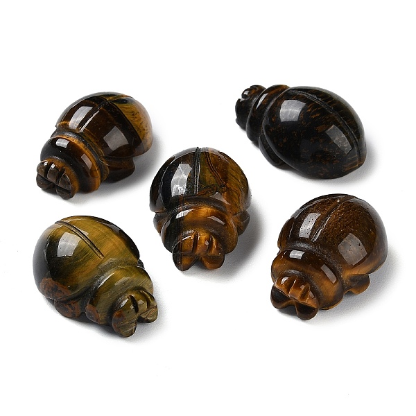 PandaHall Natural Red Jasper Carved Healing Figurines, Reiki Energy Stone Display Decorations, Ladybug, 25~25.5x17~17.5x11~12mm Red Jasper...
PandaHall Natural Red Jasper Carved Healing Figurines, Reiki Energy Stone Display Decorations, Ladybug, 25~25.5x17~17.5x11~12mm Red Jasper...