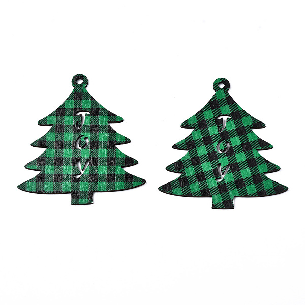 PandaHall Christmas Theme Single-Sided Printed Wood Big Pendants, Christmas Tree with Tartan Pattern, Green, 79x73x2mm, Hole: 3.5mm Wood...
PandaHall Christmas Theme Single-Sided Printed Wood Big Pendants, Christmas Tree with Tartan Pattern, Green, 79x73x2mm, Hole: 3.5mm Wood...
