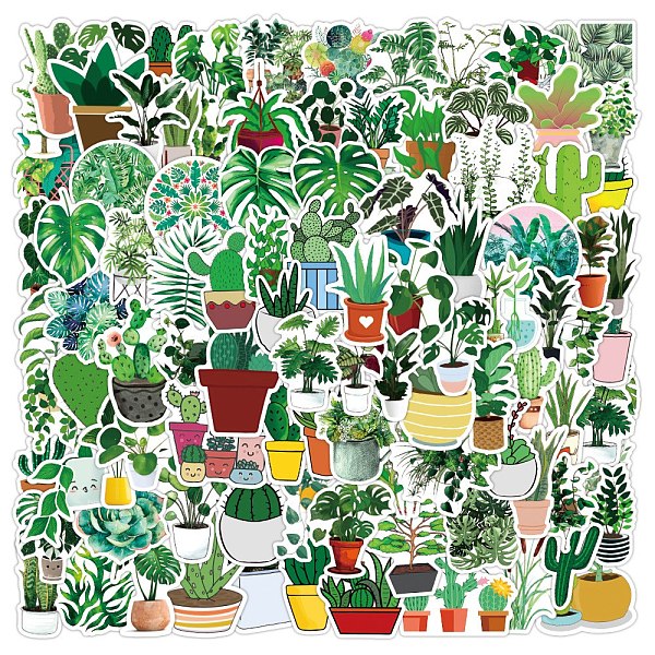 PandaHall 100Pcs PVC Waterproof Plant Sticker Labels, Leaf Cactus Self-adhesive Decals, for Suitcase, Skateboard, Refrigerator, Helmet..., Green
PandaHall 100Pcs PVC Waterproof Plant Sticker Labels, Leaf Cactus Self-adhesive Decals, for Suitcase, Skateboard, Refrigerator, Helmet..., Green