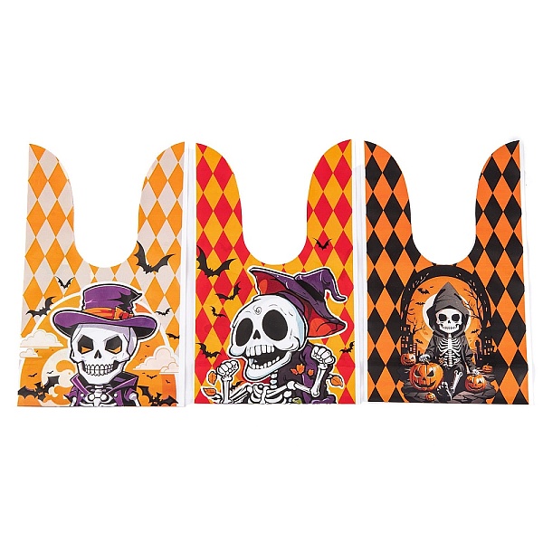 PandaHall 100Pcs Rabbit Shaped Halloween Candy Plastic Bags, Skeleton Printed Candy Gift Bags, Mixed Color, 21.5~22.5x13.6x0.01cm Plastic..., Multicolor
PandaHall 100Pcs Rabbit Shaped Halloween Candy Plastic Bags, Skeleton Printed Candy Gift Bags, Mixed Color, 21.5~22.5x13.6x0.01cm Plastic..., Multicolor