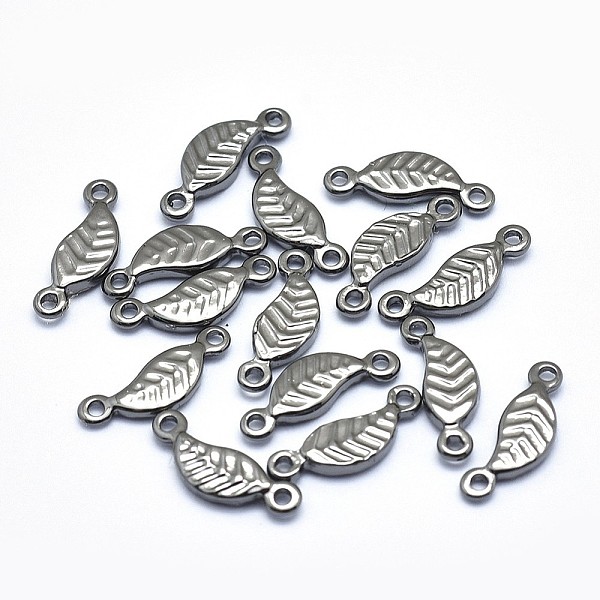 PandaHall Brass Links Connectors, Cadmium Free & Nickel Free & Lead Free, Leaf, Gunmetal, 11x4x1.5mm, Hole: 1mm Brass Leaf
PandaHall Brass Links Connectors, Cadmium Free & Nickel Free & Lead Free, Leaf, Gunmetal, 11x4x1.5mm, Hole: 1mm Brass Leaf