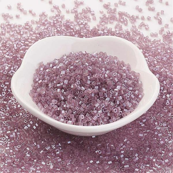 PandaHall TOHO Japanese Seed Beads, 11/0, Two Cut Hexagon, (151) Ceylon Grape Mist, 2x2mm, Hole: 0.6mm, about 44000pcs/pound Glass Purple
PandaHall TOHO Japanese Seed Beads, 11/0, Two Cut Hexagon, (151) Ceylon Grape Mist, 2x2mm, Hole: 0.6mm, about 44000pcs/pound Glass Purple