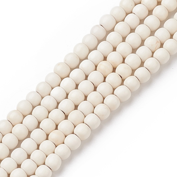 PandaHall Synthetic Turquoise Beads Strands, Dyed, Round, White, 4mm, Hole: 1mm, about 110pcs/strand, 15.6 inch Synthetic Turquoise Round...
PandaHall Synthetic Turquoise Beads Strands, Dyed, Round, White, 4mm, Hole: 1mm, about 110pcs/strand, 15.6 inch Synthetic Turquoise Round...