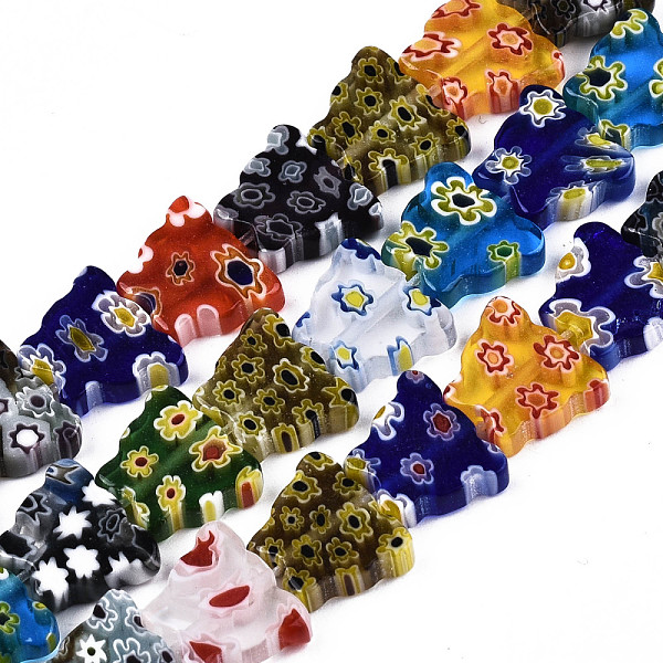 PandaHall Handmade Millefiori Lampwork Beads Strands, Butterfly, Colorful, 10x11.5x3mm, Hole: 1mm, about 38pcs/strand, 14.17 inch(36cm)...
PandaHall Handmade Millefiori Lampwork Beads Strands, Butterfly, Colorful, 10x11.5x3mm, Hole: 1mm, about 38pcs/strand, 14.17 inch(36cm)...