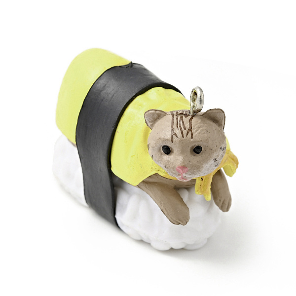 PandaHall PVC Plastic Cartoon Pendants, with Platinum Tone Iron Loops, for DIY Keychain Making, Cat Sushi Charms, Egg Pattern, 30.5x42x18mm...
PandaHall PVC Plastic Cartoon Pendants, with Platinum Tone Iron Loops, for DIY Keychain Making, Cat Sushi Charms, Egg Pattern, 30.5x42x18mm...