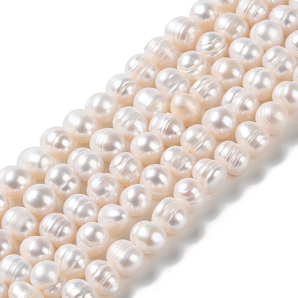 PandaHall Natural Cultured Freshwater Pearl Beads Strands, Potato, Grade A++, PapayaWhip, 7~8x6~7mm, Hole: 0.6mm, about 49pcs/strand..., Orange
PandaHall Natural Cultured Freshwater Pearl Beads Strands, Potato, Grade A++, PapayaWhip, 7~8x6~7mm, Hole: 0.6mm, about 49pcs/strand..., Orange