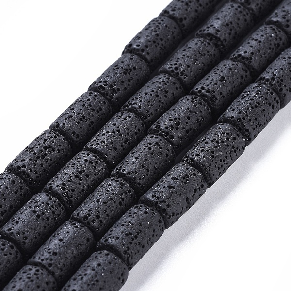 PandaHall Natural Lava Rock Beads Strands, Dyed, Column, Black, about 8mm in diameter, 14~15mm long, hole: 2~2.5mm, about 27pcs/strand, 15.7...
PandaHall Natural Lava Rock Beads Strands, Dyed, Column, Black, about 8mm in diameter, 14~15mm long, hole: 2~2.5mm, about 27pcs/strand, 15.7...