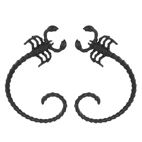 PandaHall Alloy Stud Earrings, Scorpion Climber Wrap Around Earrings, Black, 54x42mm Alloy Scorpion
PandaHall Alloy Stud Earrings, Scorpion Climber Wrap Around Earrings, Black, 54x42mm Alloy Scorpion