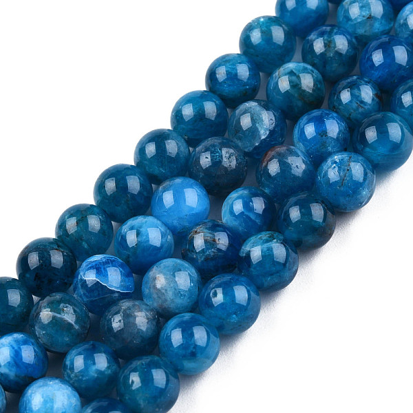 PandaHall Natural Apatite Beads Strands, Round, 6x6mm, Hole: 1mm, about 62pcs/strand, 15.5 inch Apatite Round
PandaHall Natural Apatite Beads Strands, Round, 6x6mm, Hole: 1mm, about 62pcs/strand, 15.5 inch Apatite Round