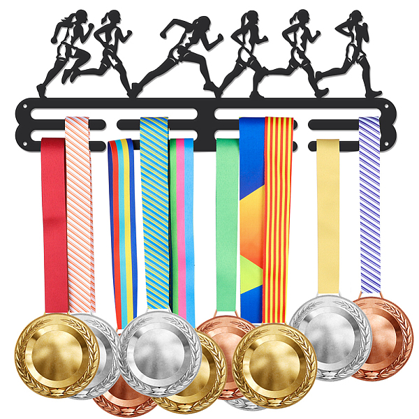 PandaHall SUPERDANT Women Running Medal Hanger Shelf Awards Ribbon Holder Medal Hook Display Wall Rack Frame Display Rack for 40 Medals..., Black
PandaHall SUPERDANT Women Running Medal Hanger Shelf Awards Ribbon Holder Medal Hook Display Wall Rack Frame Display Rack for 40 Medals..., Black