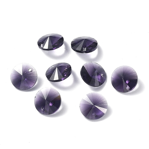 PandaHall Glass Charms, Faceted, Cone, Purple, 14x7mm, Hole: 1mm Glass Cone Purple
PandaHall Glass Charms, Faceted, Cone, Purple, 14x7mm, Hole: 1mm Glass Cone Purple