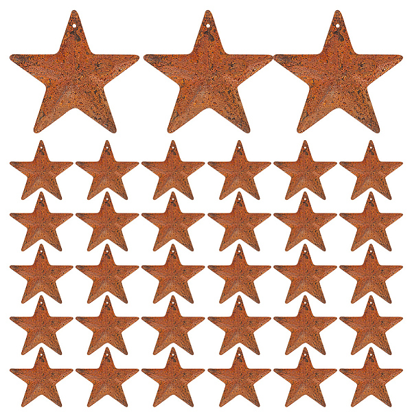 PandaHall GORGECRAFT 60PCS 2" Rusty Metal Barn Star Vintage Antique Primitives Country Decor Tin Steel Stars with Holes Rustic Ornament...
PandaHall GORGECRAFT 60PCS 2" Rusty Metal Barn Star Vintage Antique Primitives Country Decor Tin Steel Stars with Holes Rustic Ornament...