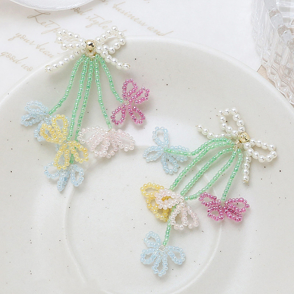 PandaHall Glass Seed Braided Beaded Big Pendant, Butterfly Charms, Colorful, 65x45mm Glass Butterfly
PandaHall Glass Seed Braided Beaded Big Pendant, Butterfly Charms, Colorful, 65x45mm Glass Butterfly