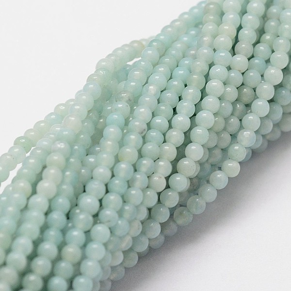 PandaHall Natural Amazonite Beads Strands, Round, 2mm, Hole: 0.5mm, about 190pcs/strand Amazonite Round
PandaHall Natural Amazonite Beads Strands, Round, 2mm, Hole: 0.5mm, about 190pcs/strand Amazonite Round