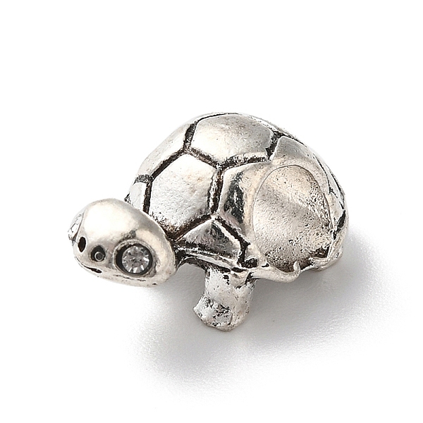 PandaHall Alloy Rhinestone European Beads, Large Hole Beads, Tortoise, Antique Silver, 15x9.5x7mm, Hole: 4.5mm Alloy+Rhinestone Tortoise
PandaHall Alloy Rhinestone European Beads, Large Hole Beads, Tortoise, Antique Silver, 15x9.5x7mm, Hole: 4.5mm Alloy+Rhinestone Tortoise