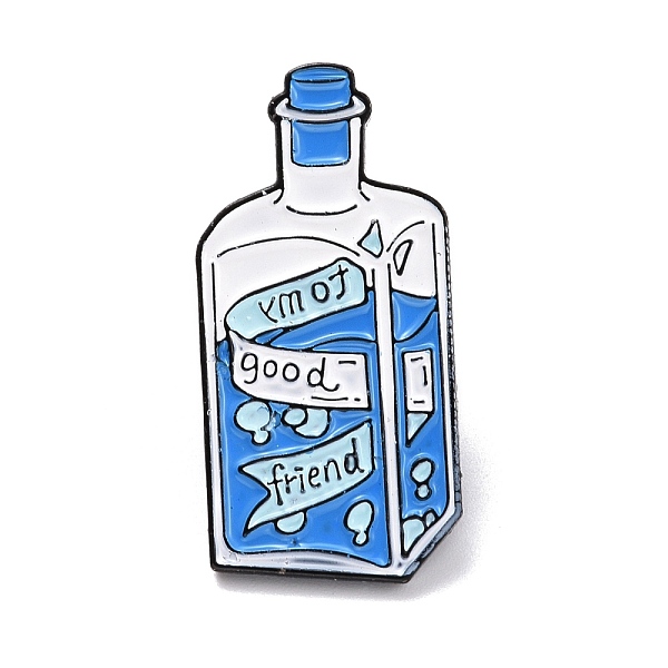 PandaHall To My Good Friend Enamel Pin, Drift Bottle Shape Alloy Enamel Brooch for Backpack Clothes, Electrophoresis Black, Dodger Blue...
PandaHall To My Good Friend Enamel Pin, Drift Bottle Shape Alloy Enamel Brooch for Backpack Clothes, Electrophoresis Black, Dodger Blue...