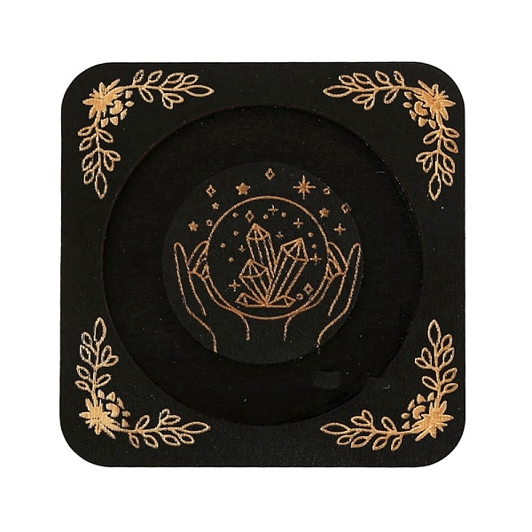 PandaHall Wood Bracelet Display Dish, Bracelet Storage Holder, Square, Black, Diamond, 9.5x9.5x0.95cm Wood Diamond Black
PandaHall Wood Bracelet Display Dish, Bracelet Storage Holder, Square, Black, Diamond, 9.5x9.5x0.95cm Wood Diamond Black