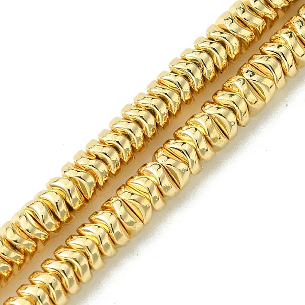 PandaHall Electroplated Synthetic Non-Magnetic Hematite Beads Strands, Light Gold Plated, 4x1.5mm, Hole: 1mm, about 256pcs/strand, 15.91''...
PandaHall Electroplated Synthetic Non-Magnetic Hematite Beads Strands, Light Gold Plated, 4x1.5mm, Hole: 1mm, about 256pcs/strand, 15.91''...