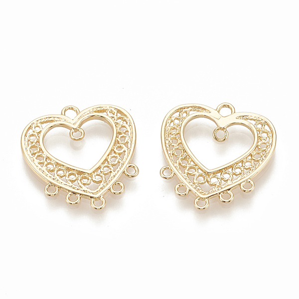 PandaHall Brass Chandelier Components, Heart, Nickel Free, Real 18K Gold Plated, 20x18.5x1.5mm, Hole: 1~1.5mm Brass Heart
PandaHall Brass Chandelier Components, Heart, Nickel Free, Real 18K Gold Plated, 20x18.5x1.5mm, Hole: 1~1.5mm Brass Heart