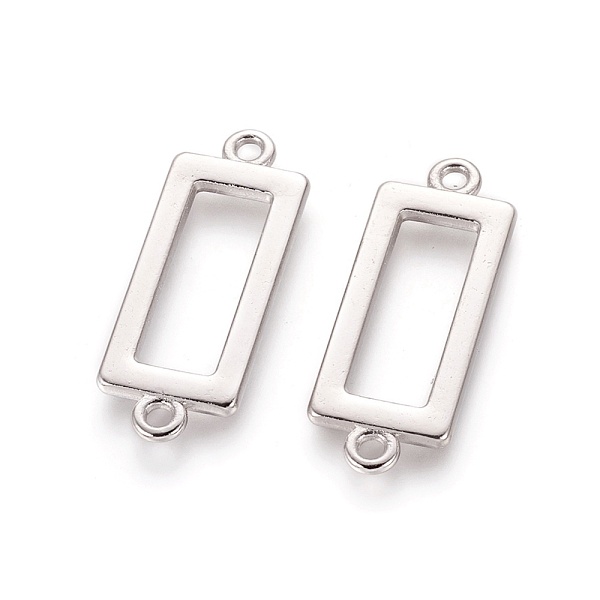 PandaHall Alloy Links connectors, Cadmium Free & Lead Free, Rectangle, Platinum, 30x11.5x2mm, Hole: 2mm Alloy Rectangle
PandaHall Alloy Links connectors, Cadmium Free & Lead Free, Rectangle, Platinum, 30x11.5x2mm, Hole: 2mm Alloy Rectangle