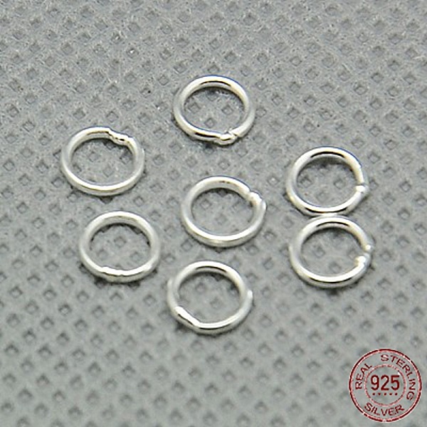 PandaHall 925 Sterling Silver Round Rings, Soldered Jump Rings, Closed Jump Rings, 5x0.8mm, Hole: 3.5mm Sterling Silver Ring
PandaHall 925 Sterling Silver Round Rings, Soldered Jump Rings, Closed Jump Rings, 5x0.8mm, Hole: 3.5mm Sterling Silver Ring