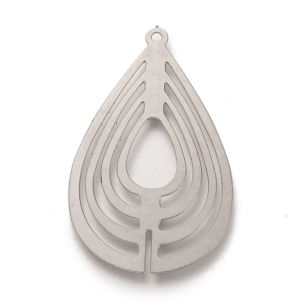 PandaHall 304 Stainless Steel Pendants, Laser Cut, Teardrop, Stainless Steel Color, 35x22x0.4mm, Hole: 1.2mm 304 Stainless Steel Teardrop
PandaHall 304 Stainless Steel Pendants, Laser Cut, Teardrop, Stainless Steel Color, 35x22x0.4mm, Hole: 1.2mm 304 Stainless Steel Teardrop