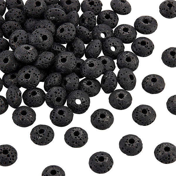 PandaHall Olycraft 2 Strands Natural Lava Rock Beads Strands, Dyed, Rondelle, Black, 8x5mm, Hole: 1.8mm, about 38pcs/strand, 7.48 inch(19cm)...
PandaHall Olycraft 2 Strands Natural Lava Rock Beads Strands, Dyed, Rondelle, Black, 8x5mm, Hole: 1.8mm, about 38pcs/strand, 7.48 inch(19cm)...