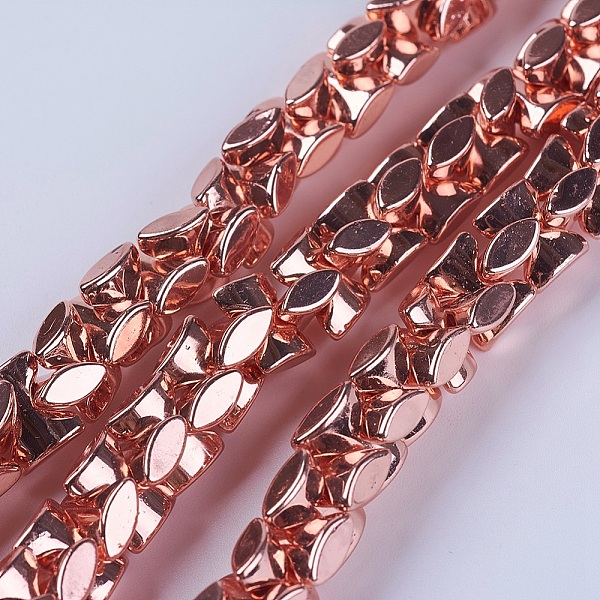 PandaHall Electroplate Non-magnetic Synthetic Hematite Beads Strands, Bowknot, Grade AA, Rose Gold Plated, 9x8x3.5mm, Hole: 1mm, about...
PandaHall Electroplate Non-magnetic Synthetic Hematite Beads Strands, Bowknot, Grade AA, Rose Gold Plated, 9x8x3.5mm, Hole: 1mm, about...