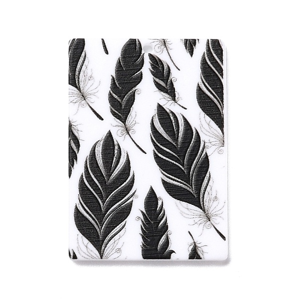 PandaHall Acrylic Pendant, for Earring Pendants, Rectangle, Black and White, Black, 37.5x26.5x2mm, Hole: 1.6mm Acrylic Rectangle Black
PandaHall Acrylic Pendant, for Earring Pendants, Rectangle, Black and White, Black, 37.5x26.5x2mm, Hole: 1.6mm Acrylic Rectangle Black