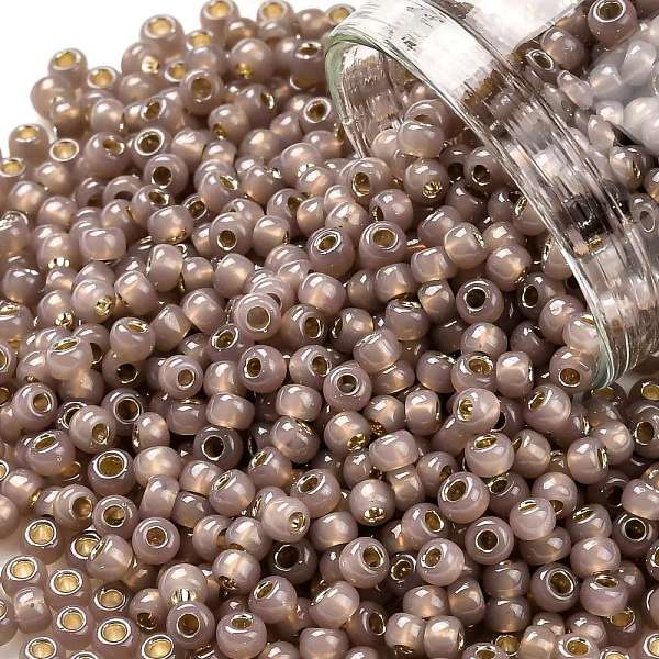 PandaHall TOHO Round Seed Beads, Japanese Seed Beads, (2251) Silver Lined Milky Mauve Opal, 8/0, 3mm, Hole: 1mm, about 222pcs/bottle..., Purple
PandaHall TOHO Round Seed Beads, Japanese Seed Beads, (2251) Silver Lined Milky Mauve Opal, 8/0, 3mm, Hole: 1mm, about 222pcs/bottle..., Purple