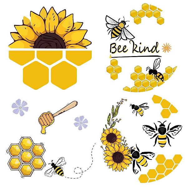 PandaHall PVC Window Sticker, Flat Round Shape, for Window or Stairway Home Decoration, Bees, 160x0.3mm, 4 styles, 1pc/style, 4pcs/set PVC...
PandaHall PVC Window Sticker, Flat Round Shape, for Window or Stairway Home Decoration, Bees, 160x0.3mm, 4 styles, 1pc/style, 4pcs/set PVC...