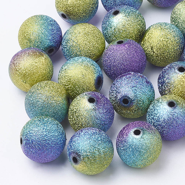 PandaHall Spray Painted Acrylic Beads, Round, Colorful, 18mm, Hole: 2mm, about 150pcs/500g Acrylic Round
PandaHall Spray Painted Acrylic Beads, Round, Colorful, 18mm, Hole: 2mm, about 150pcs/500g Acrylic Round