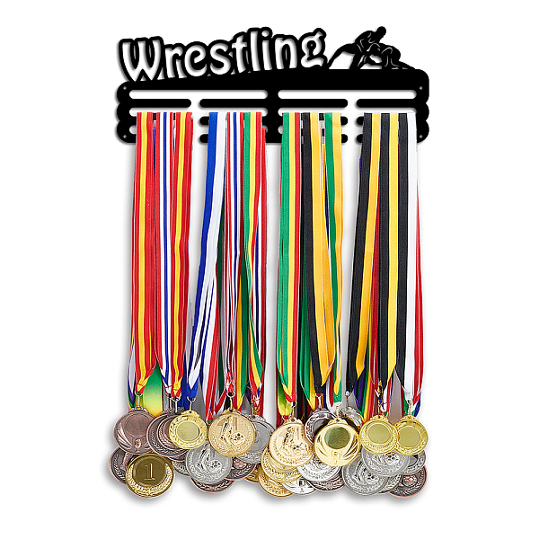 PandaHall PH Medal Display, Medal Hanger Holder Display Rack Wall Mount Hanger Decor 3 Lines Black Sport Award Rack with Gift Box for over...
PandaHall PH Medal Display, Medal Hanger Holder Display Rack Wall Mount Hanger Decor 3 Lines Black Sport Award Rack with Gift Box for over...