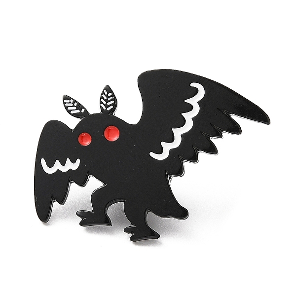 PandaHall Halloween Bat Enamel Pin, Electrophoresis Black Plated Alloy Animal Badge for Backpack Clothes, Electrophoresis Black, 23x35x1.5mm...
PandaHall Halloween Bat Enamel Pin, Electrophoresis Black Plated Alloy Animal Badge for Backpack Clothes, Electrophoresis Black, 23x35x1.5mm...