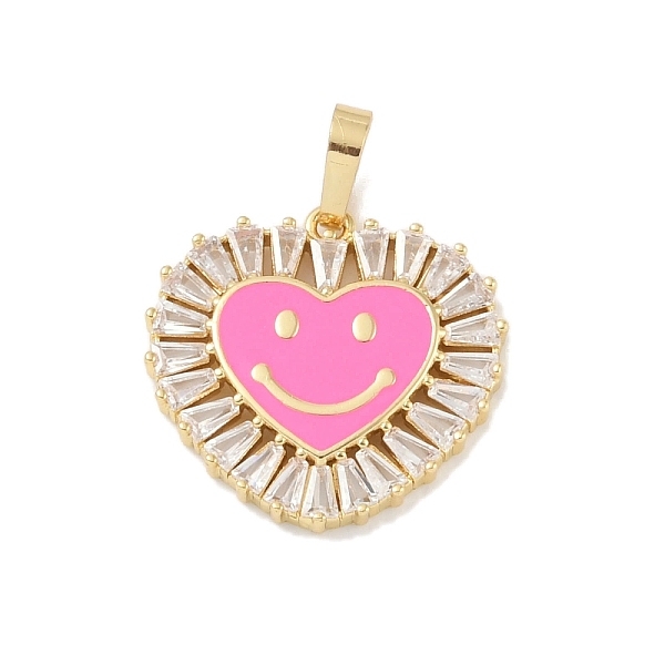 PandaHall Rack Plating Brass Micro Pave Clear Cubic Zirconia Pendants, with Enamel, Long-Lasting Plated, Lead Free & Cadmium Free, Real 18K...
PandaHall Rack Plating Brass Micro Pave Clear Cubic Zirconia Pendants, with Enamel, Long-Lasting Plated, Lead Free & Cadmium Free, Real 18K...