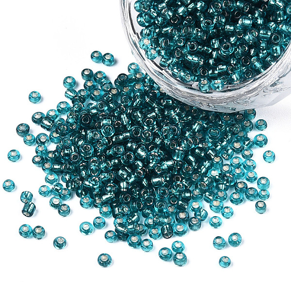 PandaHall 12/0 Glass Seed Beads, Silver Lined Round Hole, Round, Light Sea Green, 2mm, Hole: 1mm, about 30000pcs/pound Glass
PandaHall 12/0 Glass Seed Beads, Silver Lined Round Hole, Round, Light Sea Green, 2mm, Hole: 1mm, about 30000pcs/pound Glass