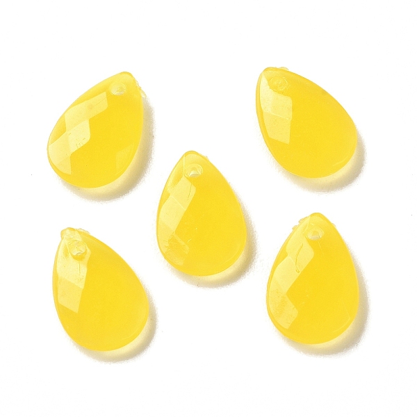 PandaHall Opaque Acrylic Charms, Faceted, Teardrop Charms, Yellow, 13x8.5x3mm, Hole: 1mm Acrylic Teardrop Yellow
PandaHall Opaque Acrylic Charms, Faceted, Teardrop Charms, Yellow, 13x8.5x3mm, Hole: 1mm Acrylic Teardrop Yellow