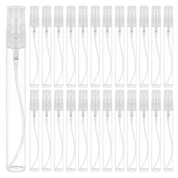 PandaHall 10ml Glass Spray Bottle, with PP Plastic Lid, for Essential Oil, Perfume, 118x14mm Glass Clear
PandaHall 10ml Glass Spray Bottle, with PP Plastic Lid, for Essential Oil, Perfume, 118x14mm Glass Clear
