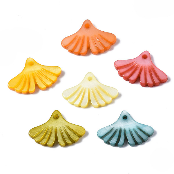 PandaHall Natural Freshwater Shell Pendants, Dyed, Ginkgo Leaf, Mixed Color, 12x17.5x2mm, Hole: 1.2mm Freshwater Shell Leaf Multicolor
PandaHall Natural Freshwater Shell Pendants, Dyed, Ginkgo Leaf, Mixed Color, 12x17.5x2mm, Hole: 1.2mm Freshwater Shell Leaf Multicolor