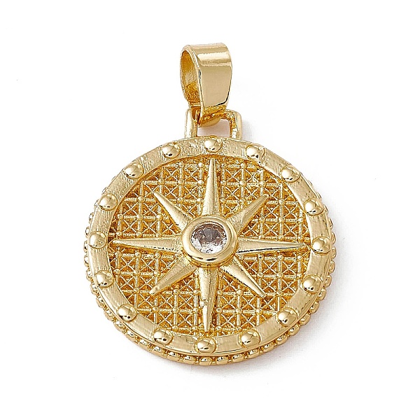 PandaHall Rack Plating Brass Cubic Zirconia Pendants, Flat Round with Sun Charm, Long-Lasting Plated, Lead Free & Cadmium Free, Real 18K..., Clear
PandaHall Rack Plating Brass Cubic Zirconia Pendants, Flat Round with Sun Charm, Long-Lasting Plated, Lead Free & Cadmium Free, Real 18K..., Clear