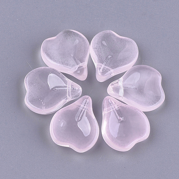 PandaHall Transparent Spray Painted Glass Pendants, Petal, Pink, 15x13x5mm, Hole: 1mm Glass Petaline Pink
PandaHall Transparent Spray Painted Glass Pendants, Petal, Pink, 15x13x5mm, Hole: 1mm Glass Petaline Pink