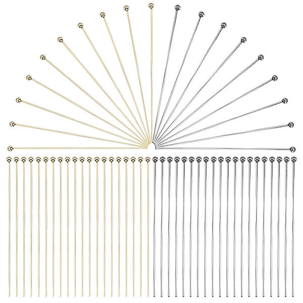 PandaHall PH 200pcs Jewelry Head Pins, 50mm 304 Stainless Steel Ball Head Pins Bendable Long Craft Head Pins for Earring Pendant Bracelet...
PandaHall PH 200pcs Jewelry Head Pins, 50mm 304 Stainless Steel Ball Head Pins Bendable Long Craft Head Pins for Earring Pendant Bracelet...