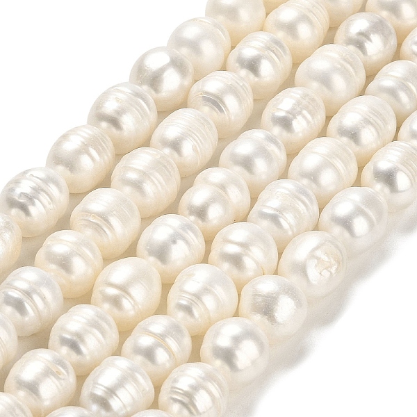 PandaHall Natural Cultured Freshwater Pearl Beads Strands, Rice, Grade AB, Floral White, 11~12x10~10.5mm, Hole: 0.5mm, about 29~31pcs/strand...
PandaHall Natural Cultured Freshwater Pearl Beads Strands, Rice, Grade AB, Floral White, 11~12x10~10.5mm, Hole: 0.5mm, about 29~31pcs/strand...