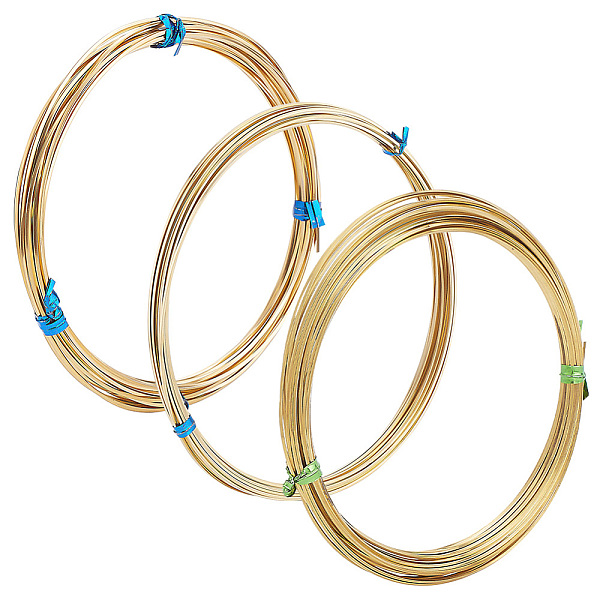 PandaHall BENECREAT 3 Roll 59 Feet Square Brass Wire, 18/20/22 Gauge Unplated Craft Brass Wire Beading Wire for Bracelets Earring, Craft DIY...
PandaHall BENECREAT 3 Roll 59 Feet Square Brass Wire, 18/20/22 Gauge Unplated Craft Brass Wire Beading Wire for Bracelets Earring, Craft DIY...