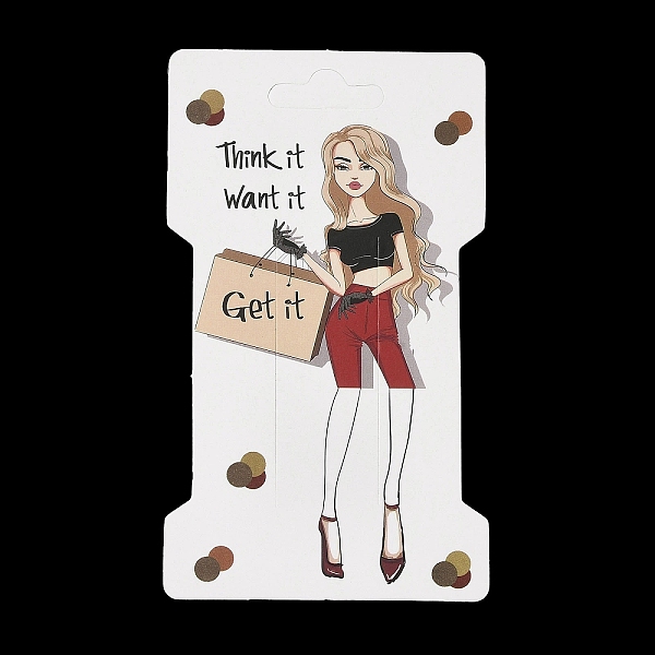 PandaHall Rectangle Girl Print Paper Hair Clip Display Cards, Jewelry Display Cards for Hair Clip Storage, Wheat, 11.5x6.6x0.05cm, Hole..., Orange
PandaHall Rectangle Girl Print Paper Hair Clip Display Cards, Jewelry Display Cards for Hair Clip Storage, Wheat, 11.5x6.6x0.05cm, Hole..., Orange