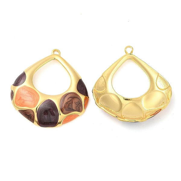 PandaHall Enamel Pendants, with 304 Stainless Steel Finding, Real 18K Gold Plated, Teardrop Charm, Coconut Brown, 36.5x33.5x5mm, Hole: 2mm...
PandaHall Enamel Pendants, with 304 Stainless Steel Finding, Real 18K Gold Plated, Teardrop Charm, Coconut Brown, 36.5x33.5x5mm, Hole: 2mm...