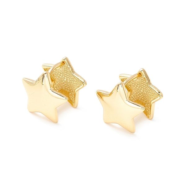 PandaHall Brass Star Hoop Earrings for Women, Cadmium Free & Nickel Free & Lead Free, Real 18K Gold Plated, 13x14x12mm, Pin: 0.8mm Brass...
PandaHall Brass Star Hoop Earrings for Women, Cadmium Free & Nickel Free & Lead Free, Real 18K Gold Plated, 13x14x12mm, Pin: 0.8mm Brass...