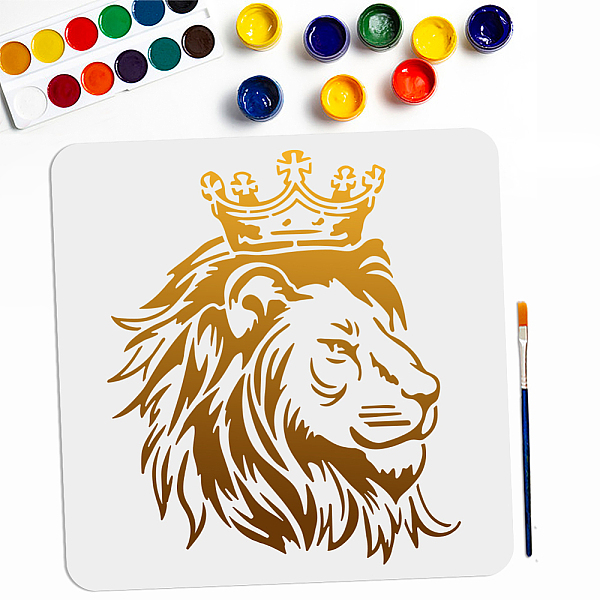 PandaHall MAYJOYDIY US 1Pc PET Hollow Out Drawing Painting Stencils, with 1Pc Art Paint Brushes, for DIY Scrapbook, Photo Album, Lion...
PandaHall MAYJOYDIY US 1Pc PET Hollow Out Drawing Painting Stencils, with 1Pc Art Paint Brushes, for DIY Scrapbook, Photo Album, Lion...