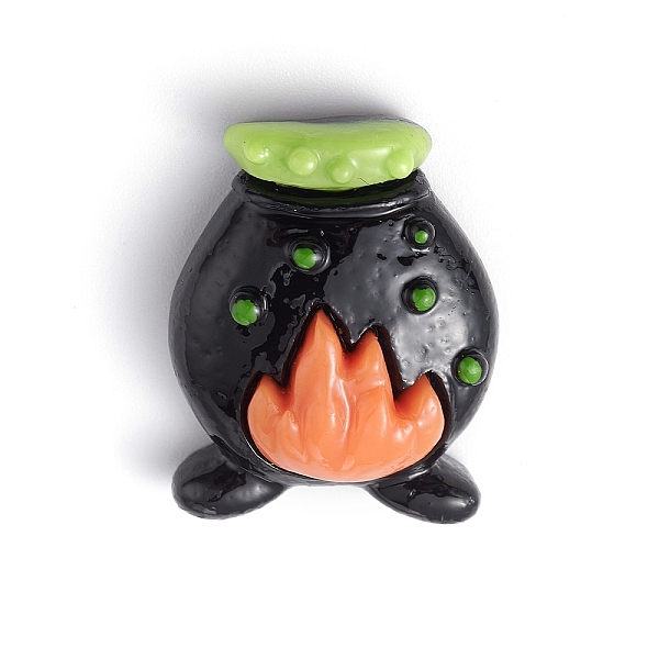 PandaHall Halloween Theme Opaque Resin Cabochons, Black, Cauldron Pattern, 24x19x8.5mm Resin Tableware Black
PandaHall Halloween Theme Opaque Resin Cabochons, Black, Cauldron Pattern, 24x19x8.5mm Resin Tableware Black